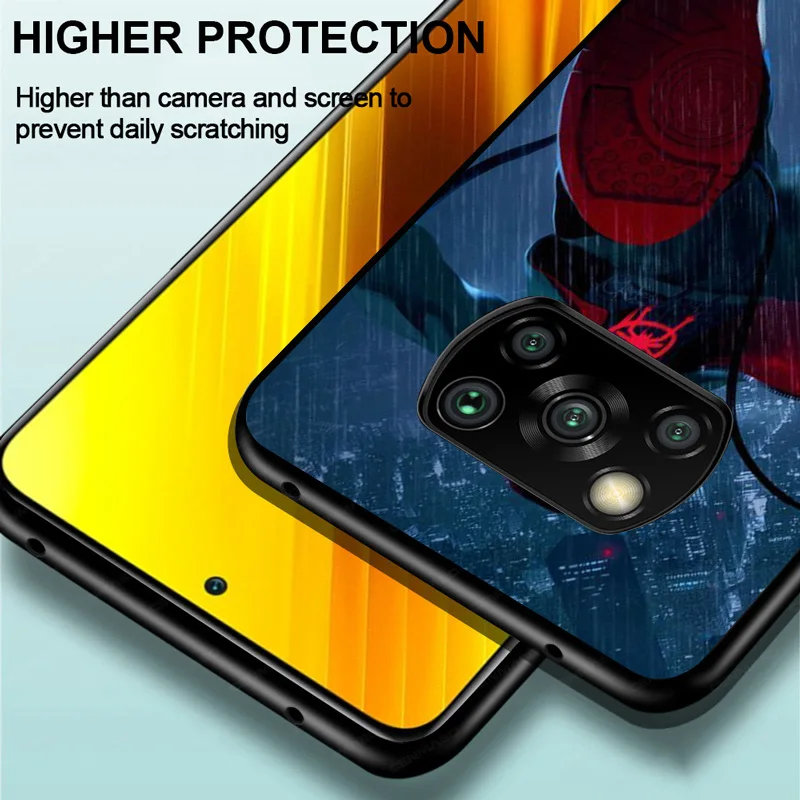 

Marvel Avengers Venom Super Hero For Xiaomi Poco C3 M3 M2 X3 NFC X2 F3 F2 F1 Mi Play A3 A2 Pro TPU Silicone Black Phone Case