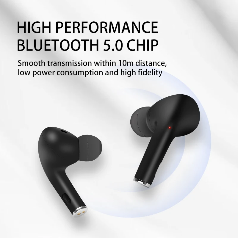 

earphones bluetooth V5.0 wireless tws earbuds LED digital display in ear buds with microphone hifi headset touch control phones