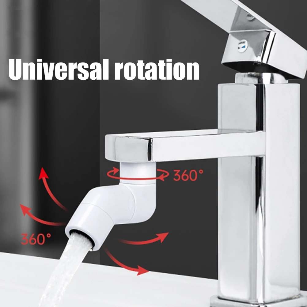 

720°Universal Splash Filter Faucet Extender Aerator Rotatable Sprayer Head Swivel Sink Faucet For Kitchen And Bathroom Sink