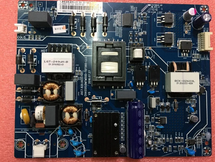 Фирменная новинка оригинальный Changhong 55U1 Питание доска JUC7.820.00157001 DMTM50D 1SF560 LLC| |