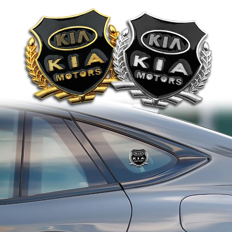 1/2 шт. автомобильные наклейки VIP Эмблема значок наклейка для Kia Ceed Rio Sportage R K3 K4 K5