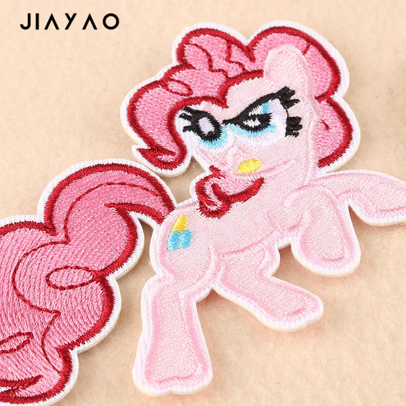 Мультяшная вышитая вышивка популярная тканевая нашивка в виде животных Одежда