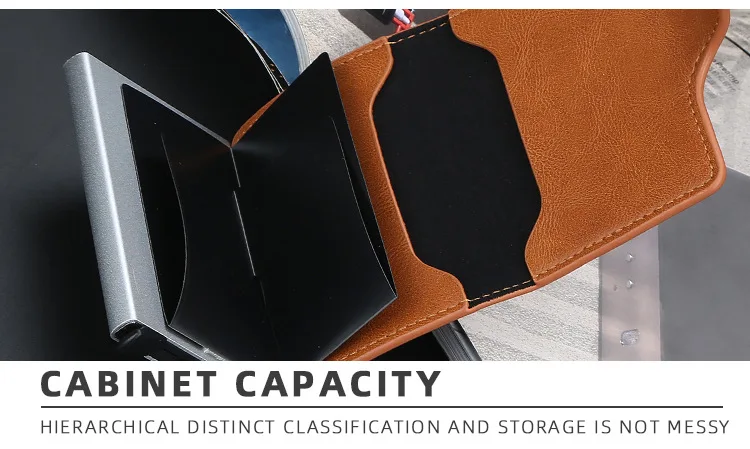 Baellerry, новинка, металлический, анти-Rfid кошелек, кредитный id держатель для карт, для мужчин и женщин, визитница, наличные, для карт, Карманный чехол, для кредитных карт