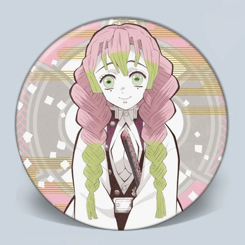 

9Pcs/ 13Pcs Set Demon Slayer Brooch kimetsu no yaiba enamel pin Anime Pendant Cosplay broche