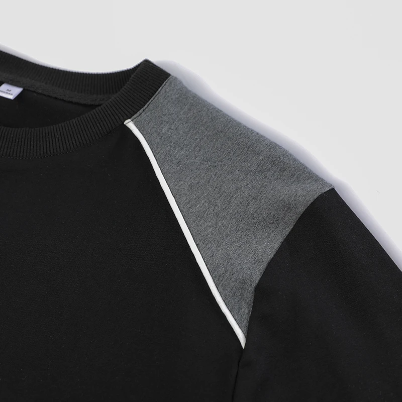 

New Brand 2 Pieces Sets Tracksuit Men Spring Fashion INIKE Hooded Sweatshirt +Drawstring Pants Male Stripe Patchwork Hoodies