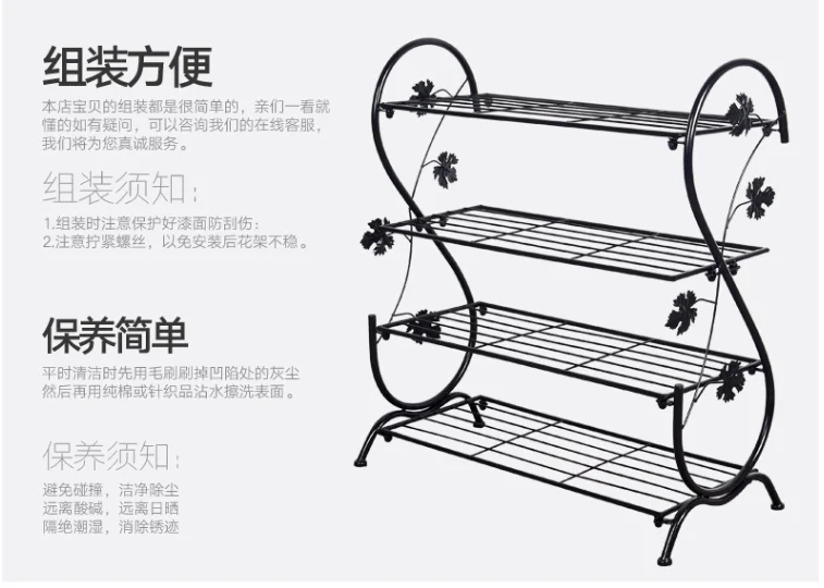 

Simple student shoe rack wrought iron multi-layer dormitory assembly storage shoe rack shoe cabinet