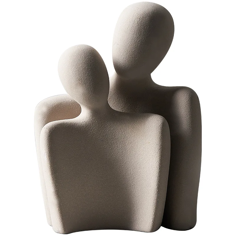 

Nordic minimalist abstract figures ceramic ornaments bedroom living room desktop furnishings home decoration office figurines