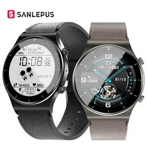 2021 sanlepus smart watch 360360 hd large screen smartwatch men sport fitness bracelet clock watches for huawei android apple free global shipping