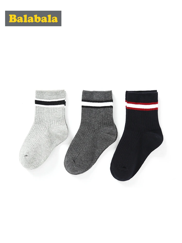 Balabala/детские носки осенние тонкие хлопковые для маленьких мальчиков без пятки