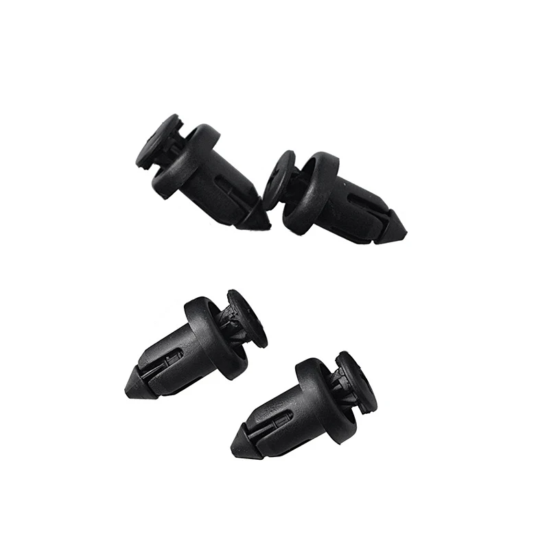 

100Pcs Auto Fender Bumper Fasteners Push Type Clips Car Door Trim Panel Plastic Rivet For Honda For Nissan For Toyota 9mm Hole
