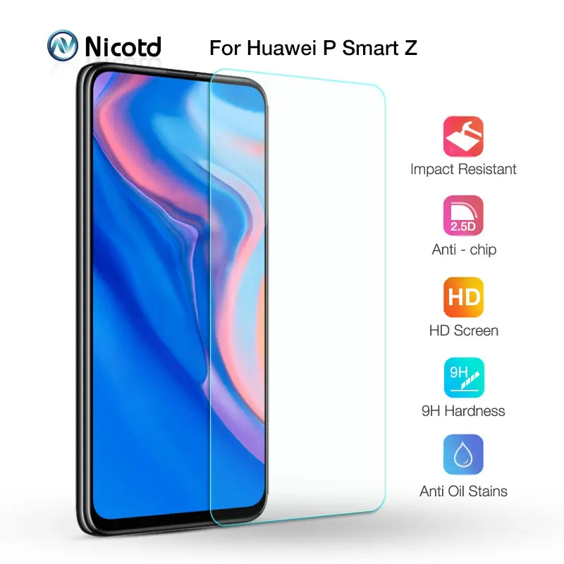 Защитное закаленное стекло для Huawei P Smart Z, Защитная пленка для экрана Hawei Psmart Z, Защитное стекло для Huawei P Smart Z STK-LX1