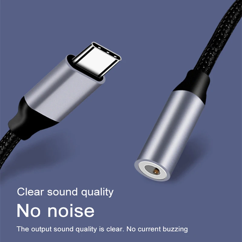 Переходник с Type C папа на гнездо 3 5 мм мама переходник USB Type-c аудиокабель для