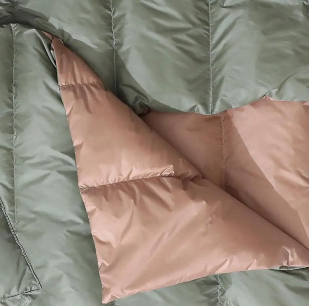 LUZUZI 2022 Женский Двухсторонний пуховик Длинная зимняя куртка с воротником под