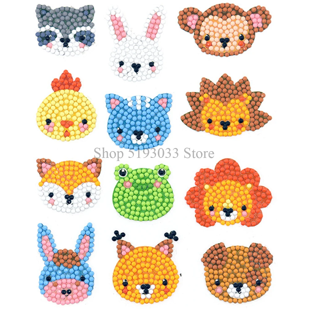 

Алмазная живопись, наборы наклеек для детей, DIY 5D волшебник, Алмазная мозаика, наклейки по номерам, наборы для детей