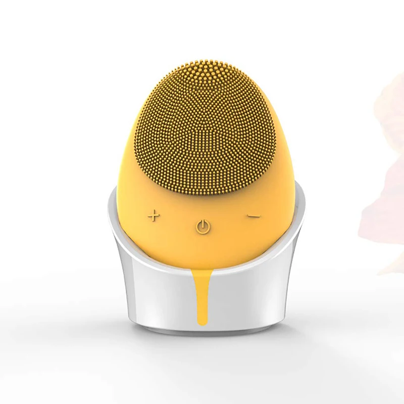 Электрическая мини щетка для чистки лица удаления угрей Массажная