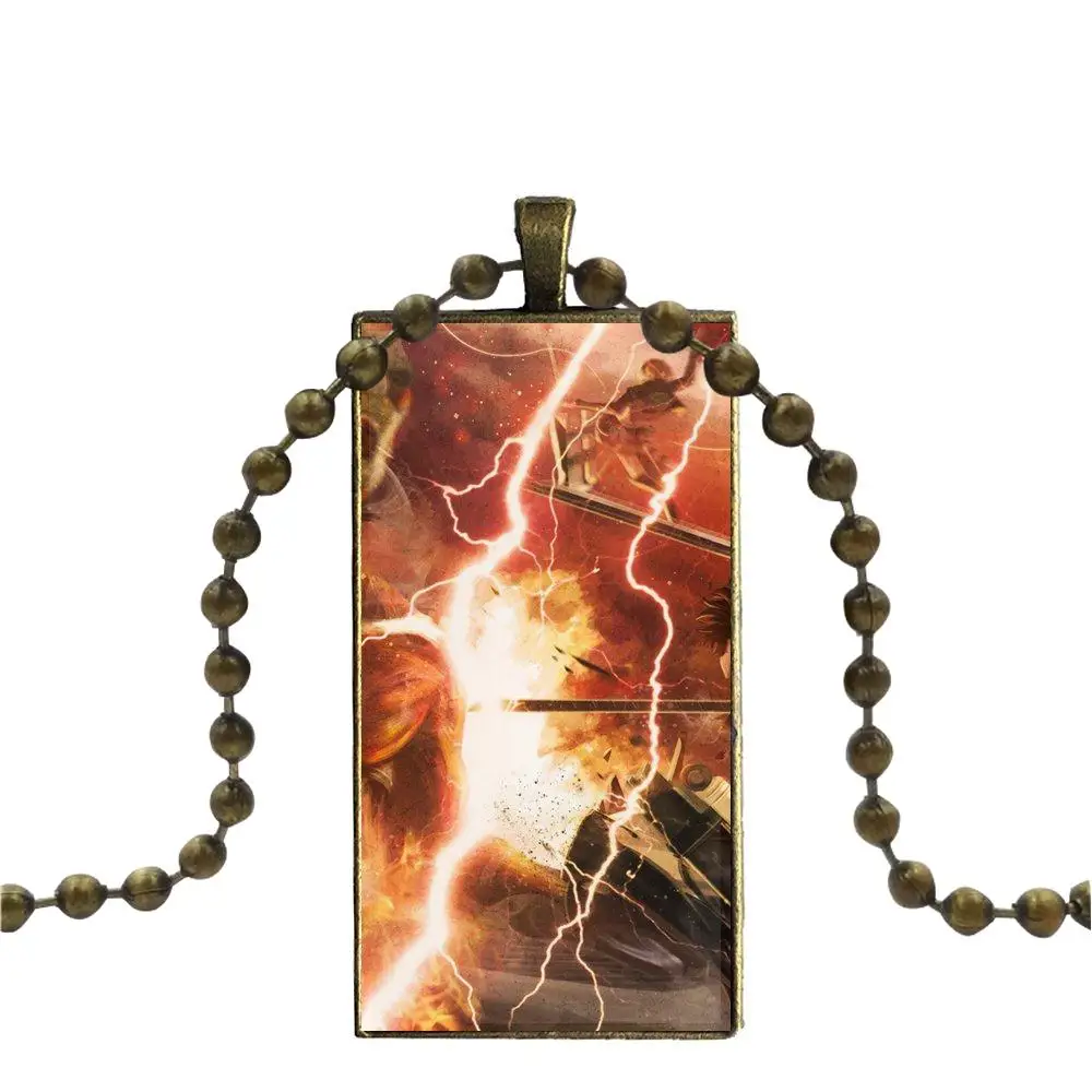 Аниме Атака Титанов Скаутинг для женщин детей ожерелье с бронзовым покрытием