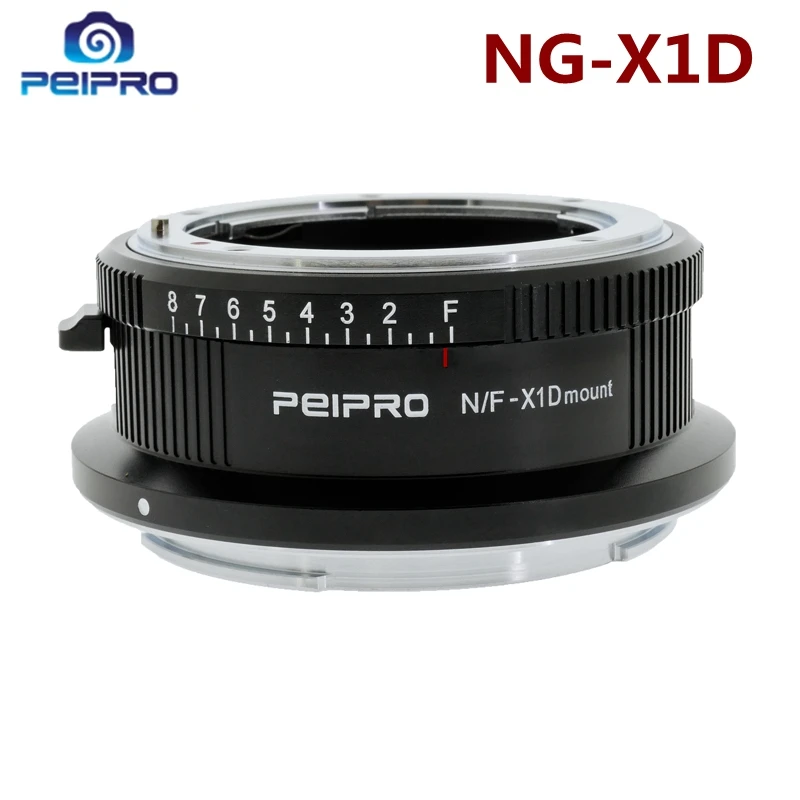 PEIPRO NF-X1D объектив адаптер конвертер для Nikon HASSELBLAD X1D/X1D Ⅱ/907 Крепление камеры |