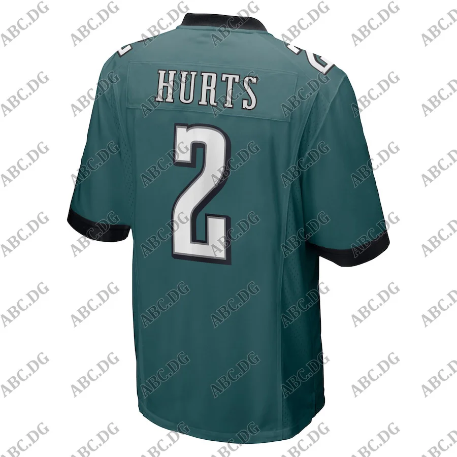 

Men Women Kid Youth Philadelphia Jalen Hurts Green 2020 Draft Pick Game Jersey