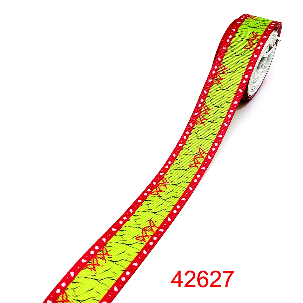 Товары для рукоделия корсажная лента с мультяшным принтом атласная 50 ярдов