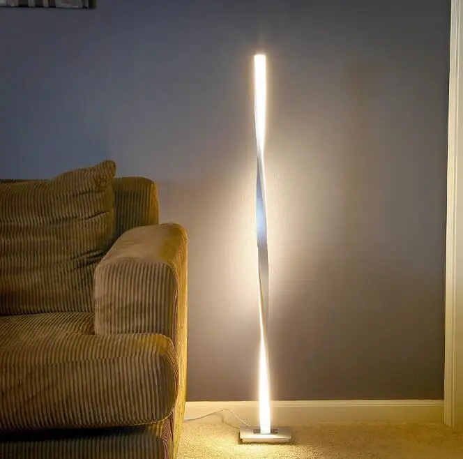 Светодиодный напольный светильник для гостиной спальни и офисов с регулируемой