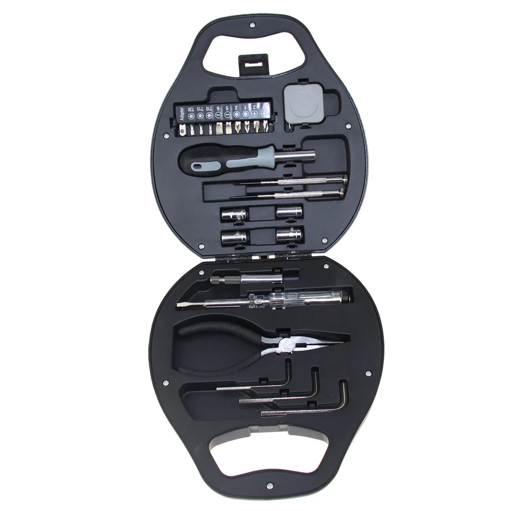 

Household hardware tool box new patch portable tool set 24 in 1 set tool hardware tool box