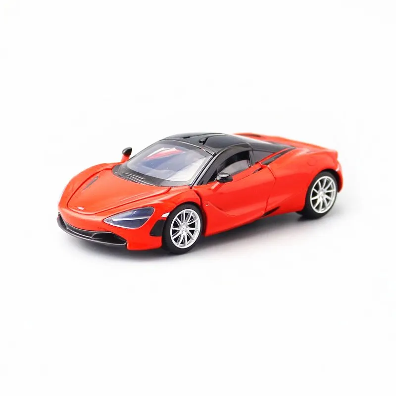 

JACKIEKIM/1:32 Scale/Diecast Metal Toy Model/Mclaren 720S/Sound & Light Car/Doors Openable/Educational Collection/Gift For Kid