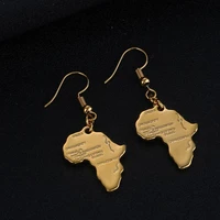 fashion africa map earrings african fashion women earrings jewelry