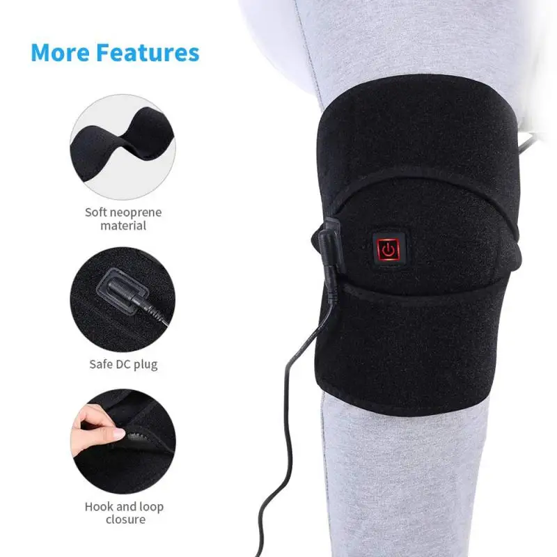 Бандаж на коленный сустав массажер для горячей терапии артрита снятия боли