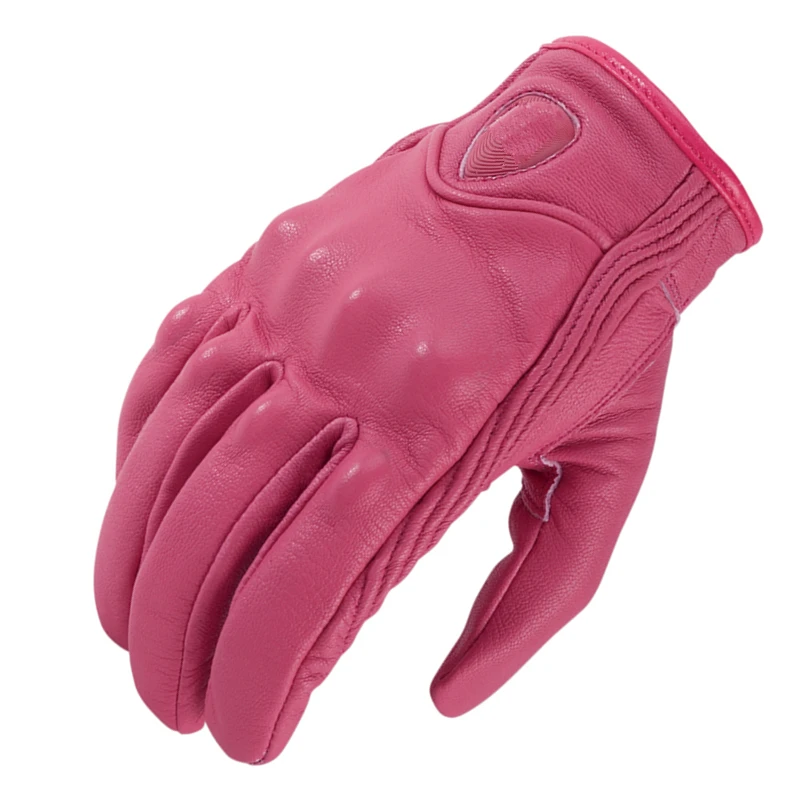 Мотоциклетные Перчатки в стиле ретро защитные перчатки из натуральной кожи с