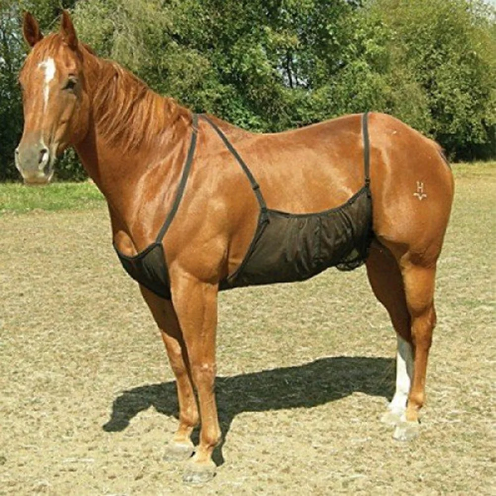 

Elasticity Breathable Outdoor Fly Protective Cover Bite Adjustable Net Anti-scratch Rug Horse Abdomen Mesh Anti-mosquito