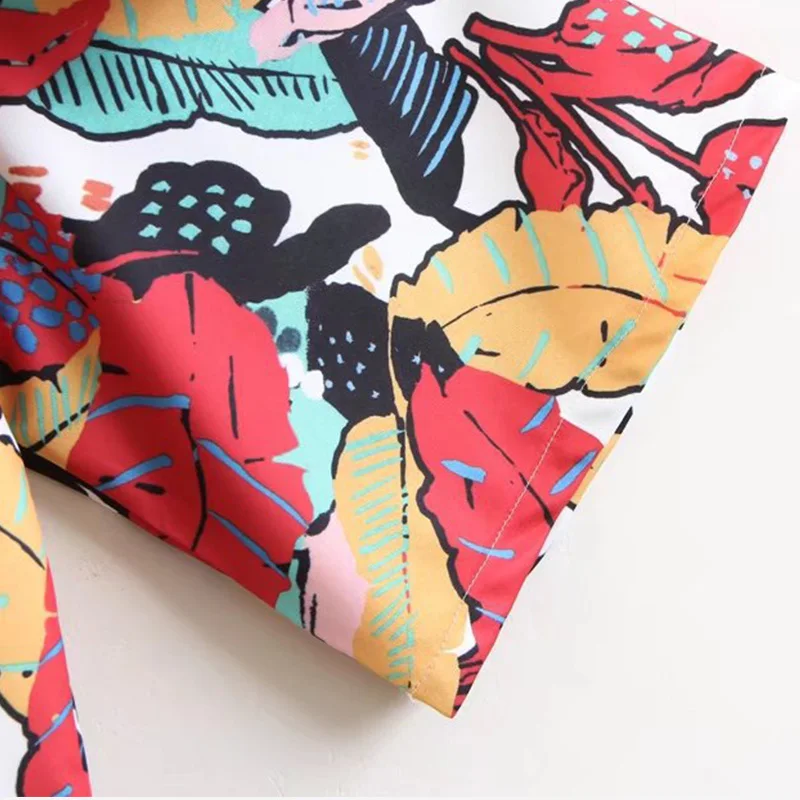 

New Character Print Women Blouse Flare Long Sleeve Loose Casual Streetwear Woman's Blouses Autumn Summer Female Fashion Clothing