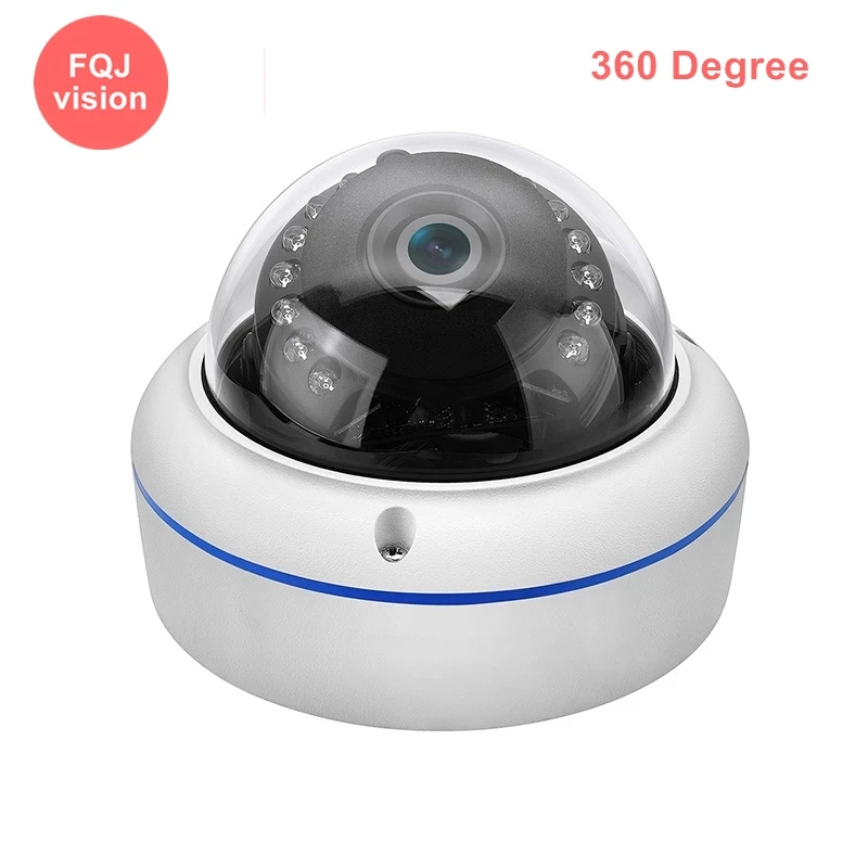 

2MP 5MP IP Video Surveillance POE Camera Indoor 1.56MM 360 Degree Fisheye Motion Detection ONVIF Home Security Cameras 20M IR