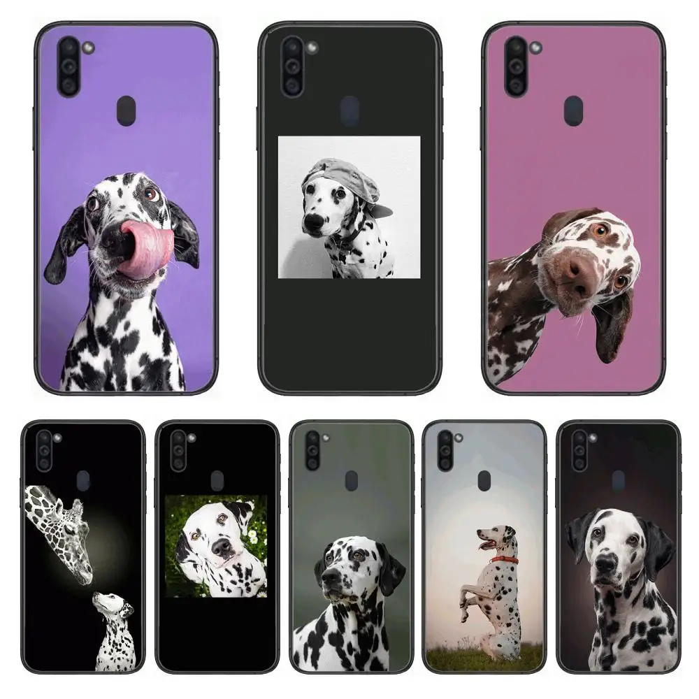 

Dalmatian Dog lovers Case Mobile Phone Case Hull For Samsung Galaxy M 10 20 21 31 30 60S 31S Black Shell Art Cell Cover TPU