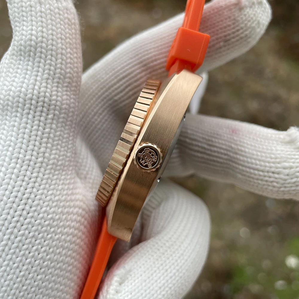 للبيع جديد SD1973S الصلب صمام العادم BGW9 الأزرق مضيئة الطلب البرونزية حالة 500 متر مقاوم للماء اليابان NH35 الرجال الميكانيكية ساعة غوص