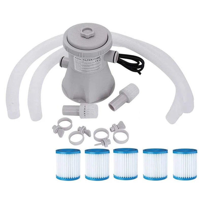 Насос для фильтра бассейна очиститель циркуляционный насос фильтр штепсельная