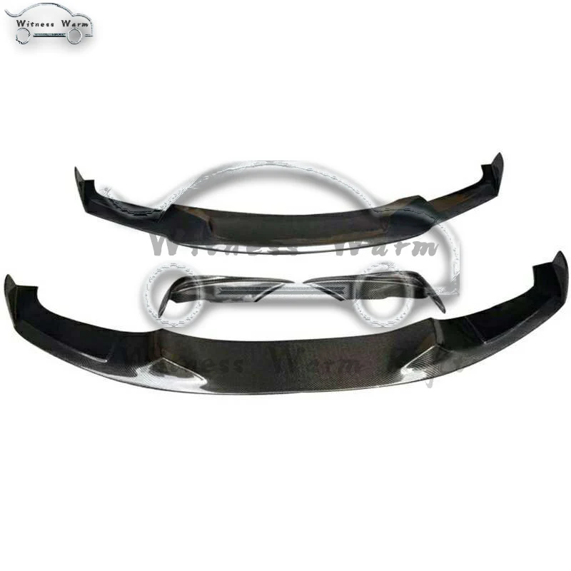 Передний бампер F30 передний из углеродного волокна спойлер сплиттер с углом