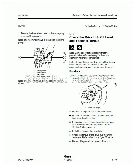 Руководства по обслуживанию вилочных погрузчиков Genie 2013 | Автомобили и мотоциклы