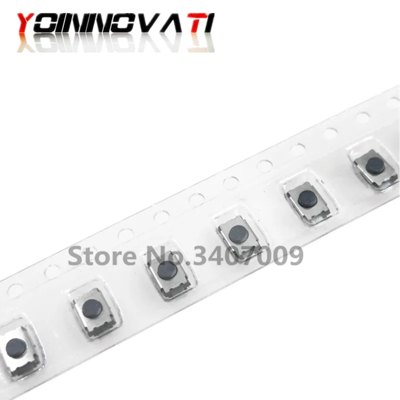 Тактовый переключатель 3*4*2 мм 100 шт. черепахи SMD 2 контакта мини-кнопки