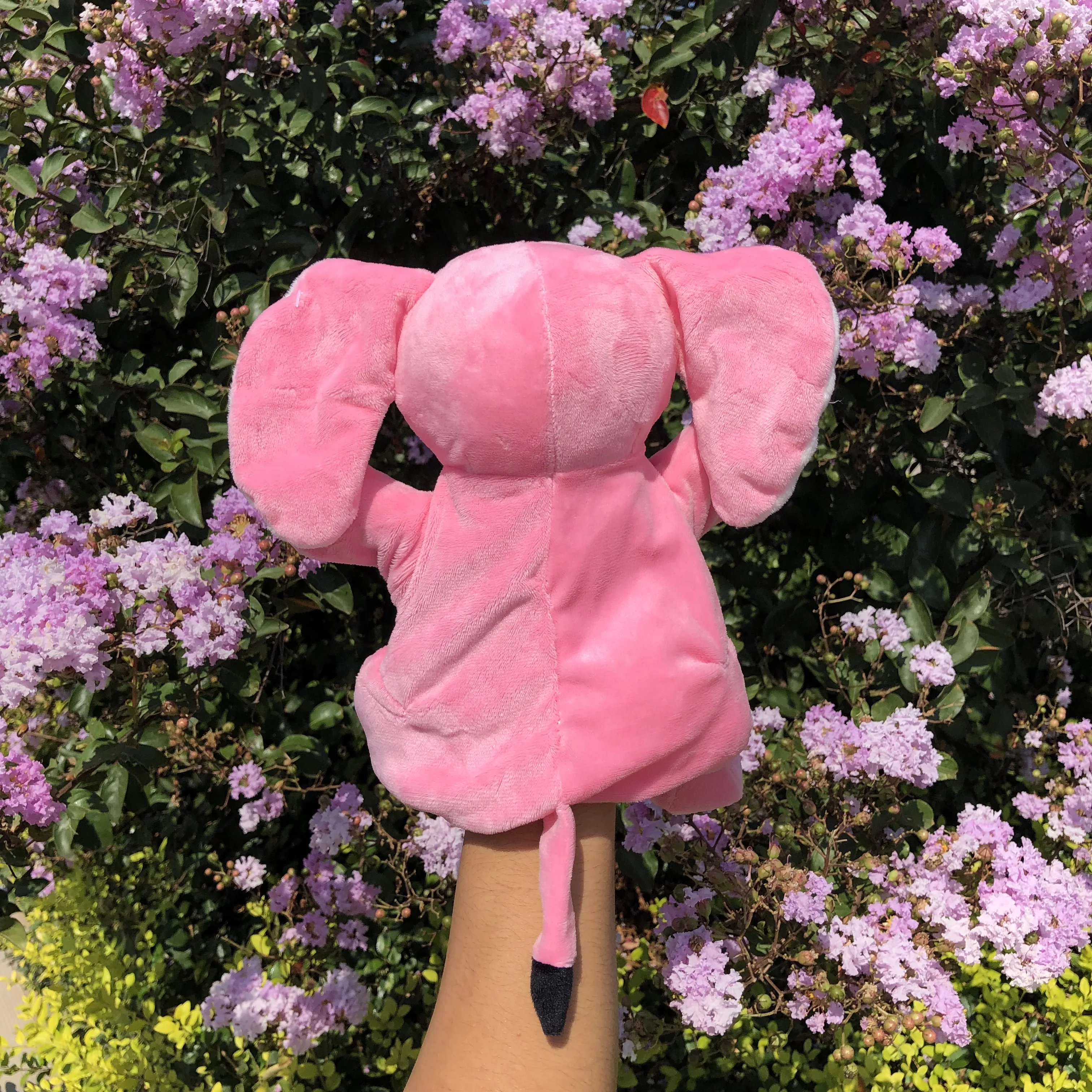 30 см цвета Kawaii крошечное животное ручная марионетка куклы плюшевые игрушки слон