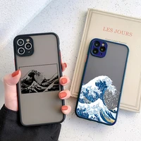 magic surfing for iphone x xs max xr big wave of kanagawa cover anti fall fundas case for iphone 12 11 pro max 6 7 8 plus se2020