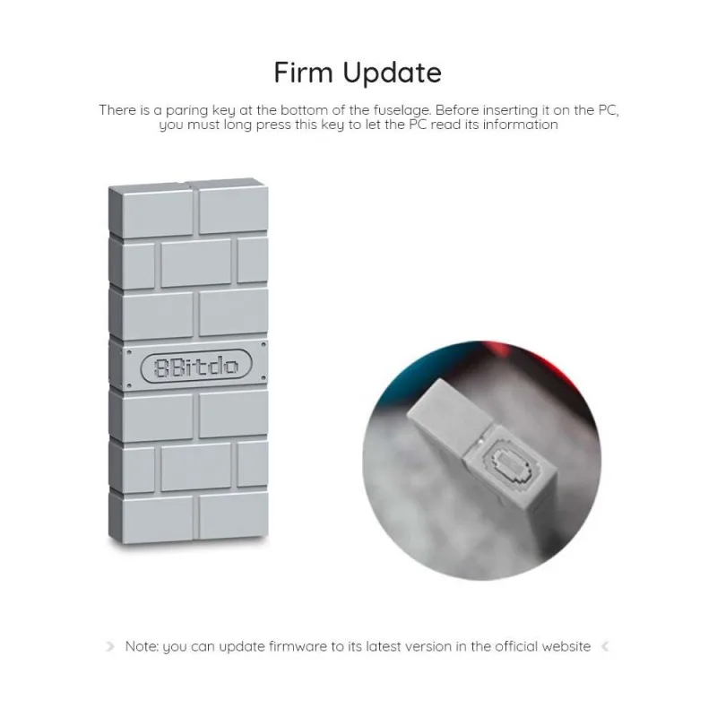 8Bitdo USB беспроводной Bluetooth адаптер приемник для PS 3 контроллера Xbox one Windows Mac Nintendo Switch