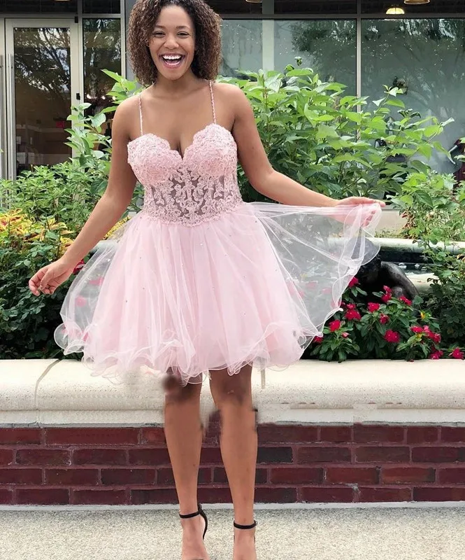 2020 дешевые трапециевидные короткие платья для встречи выпускников ...
