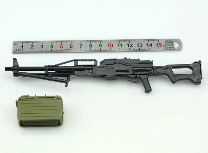 1:6 PKP автомат 4D пластиковая пистолет в сборе модель для 12 &quotСолдат экшн фигурки
