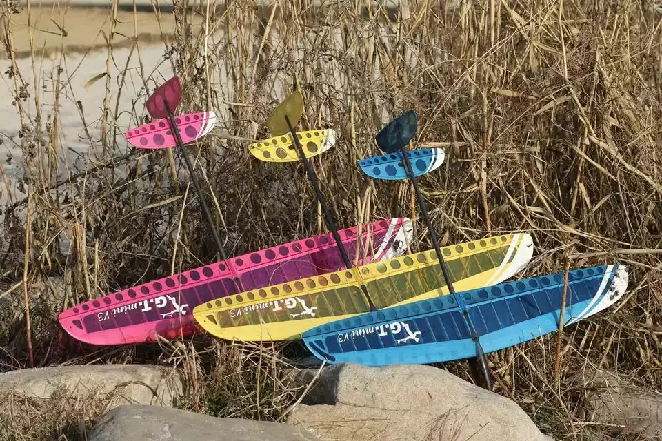 GTRC MINI DLG RC планер самолет игрушечный элерон версия | Игрушки и хобби