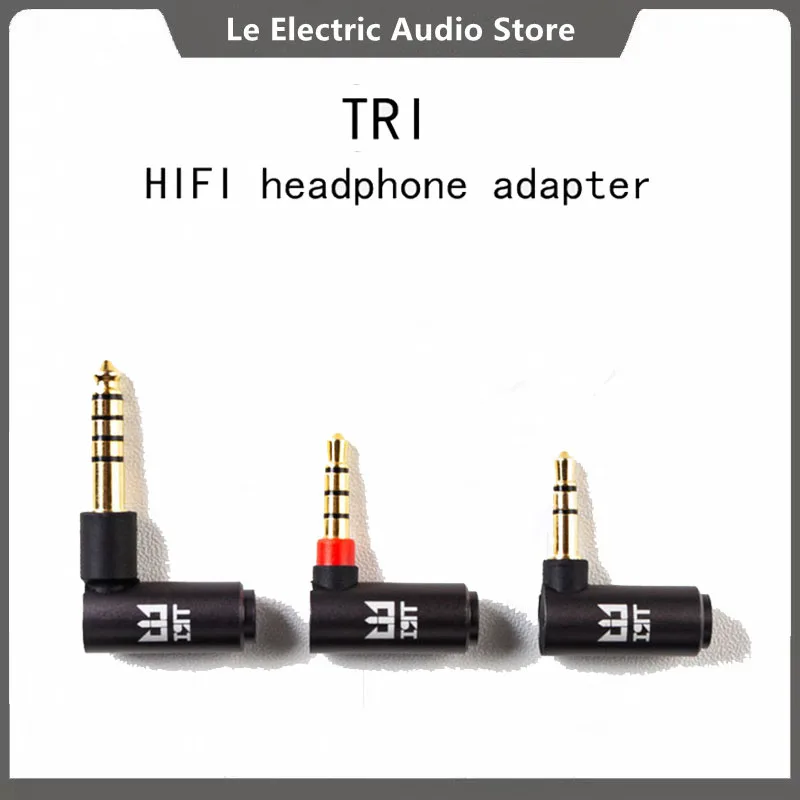 

TRI Audio Adapter HIFI Earphone Adapter OCC Copper Internal Cable with Gold-plated Plug Balance and Stereo Connector