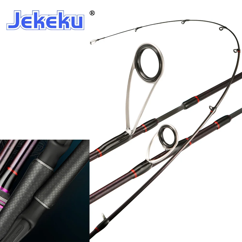 JEKEKU New 1.53m FuJi Spinning Lure Trout Fishing Rod for Pike perch UL Carbon Fishing Pole Casting Fishing Rod 1-7g 2-6lb enlarge