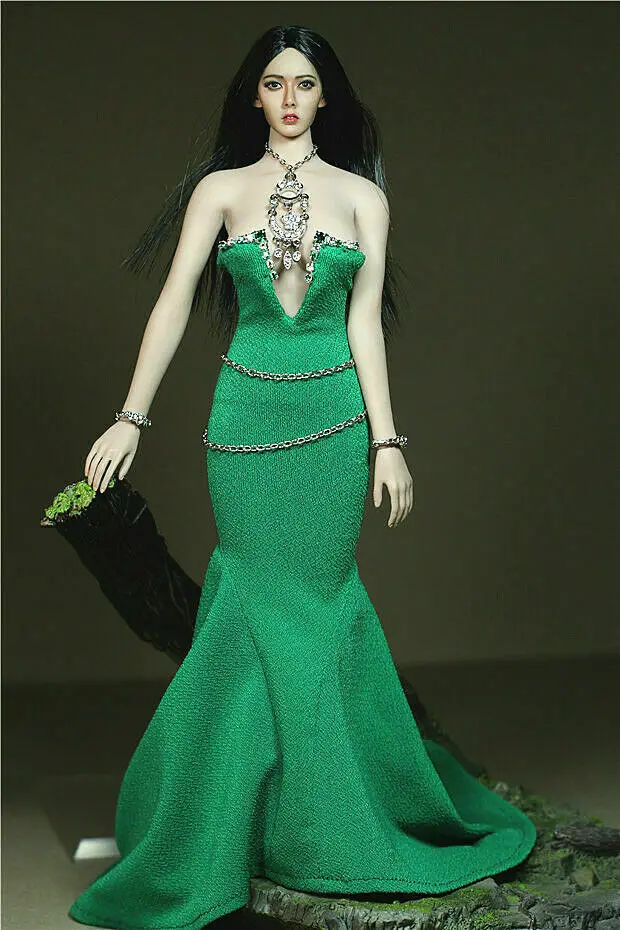 

In stock 1/6 scale female sexy figure accessories for bracelet and necklace fit 12 "PH female large bust body