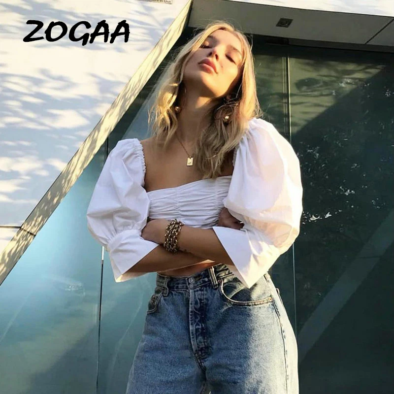 Сексуальная белая черная хлопковая футболка укороченный топ 2019 с открытыми