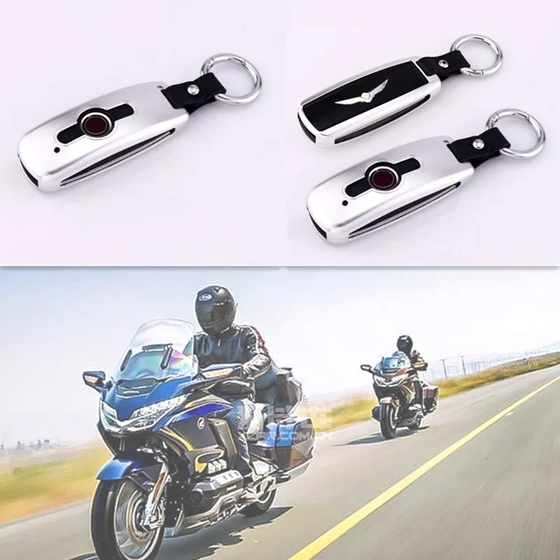 Чехол для ключа из алюминиевого сплава с кнопкой запуска и дистанционным