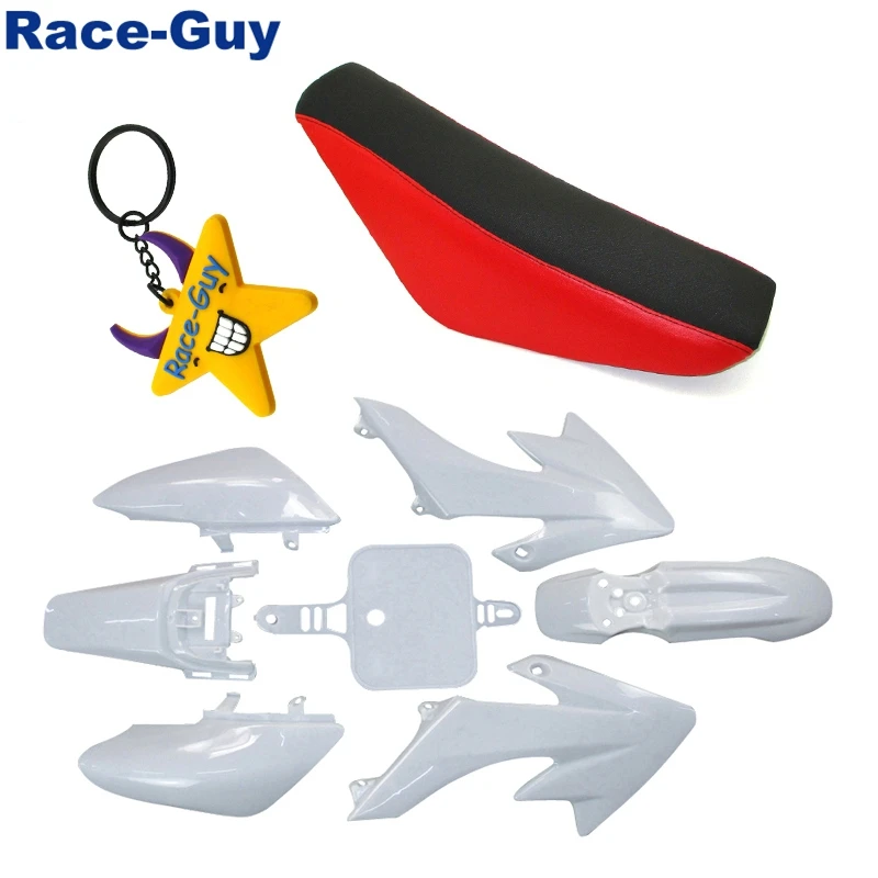 Набор пластиковых обтекателей + Высокопрочное сиденье из пенопласта для Honda CRF50